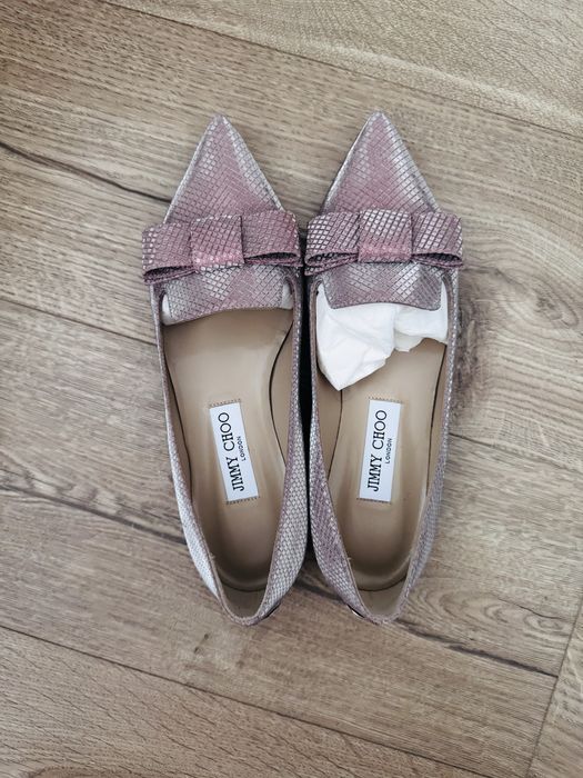 Туфли без каблука  jimmy choo