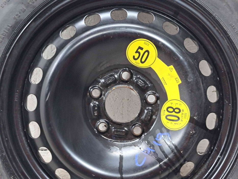 Roata rezerva Volvo V40 II Facelift [Fabr 2013-2019] T115/90 R16, 5X10