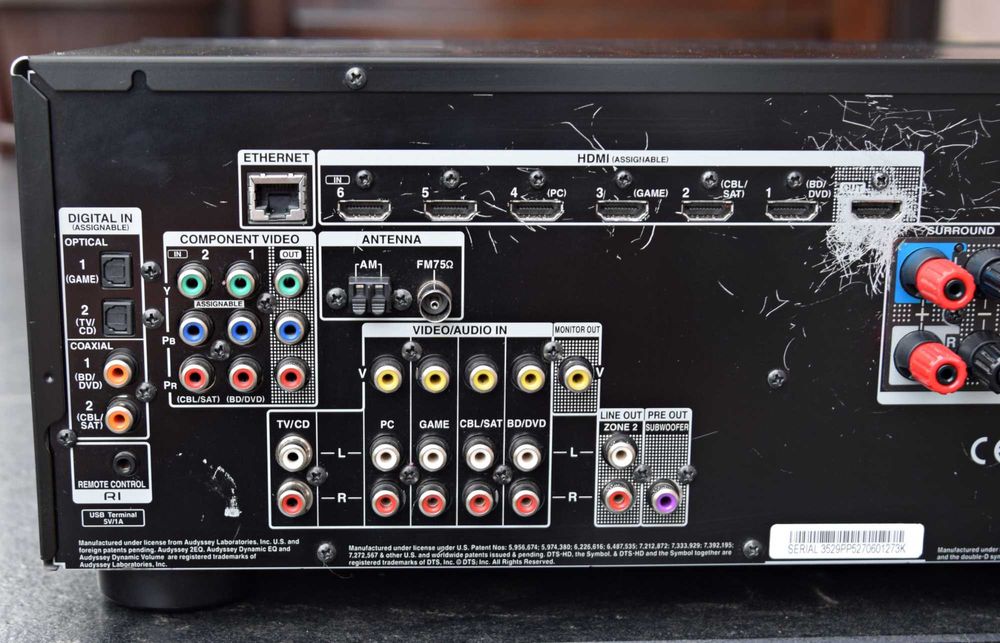 Amplificator 5.1 Onkyo HT-R 758, AV Receiver, Defect