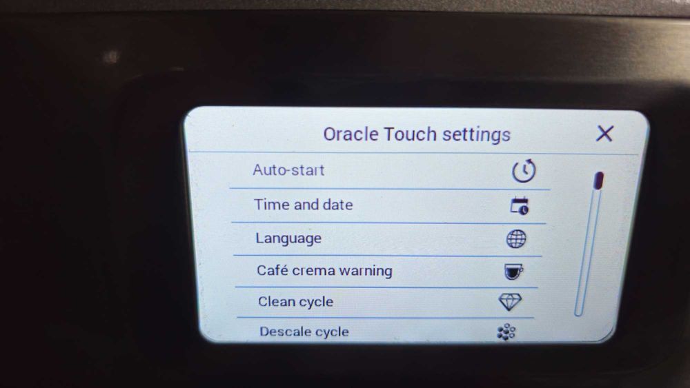 Espressor SAGE Oracle Touch SES990