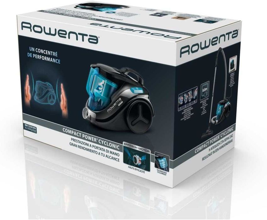 Прахосмукачка Rowenta RO4825 Compact Power XXL, 750W, 2.5л