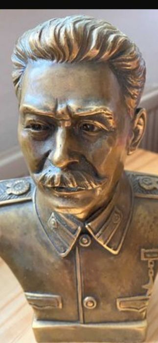 Бюст.на Сталин бронз.