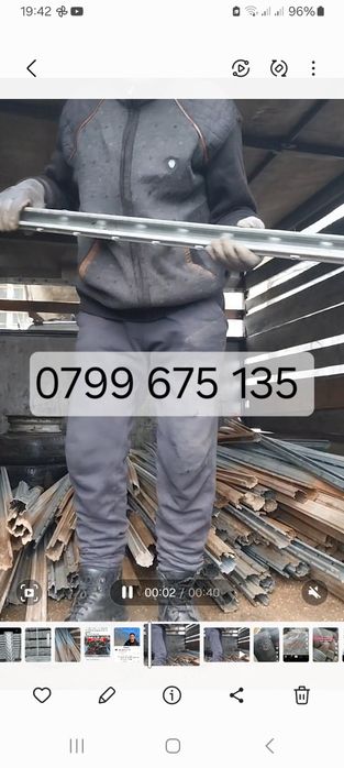 Stîlpi, șpalieri de beton și Șpalieri metalici de vânzare