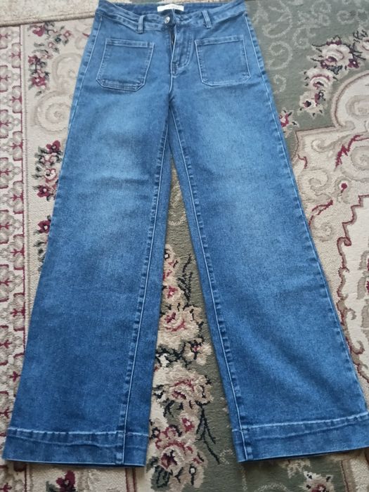 Lot blugi wide leg mărimea M