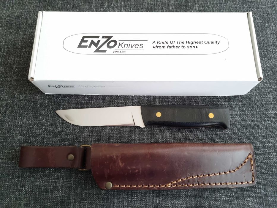 Нов нож EnZO Badger D2 Convex Grind