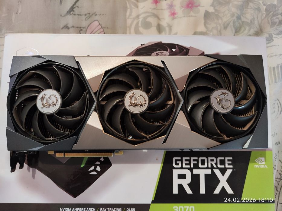 Видеокарта RTX 3070 8GB Msi Supreme X - С проблем!