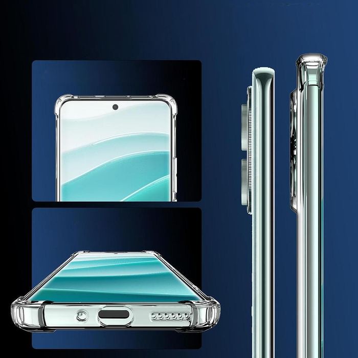 Прозрачен силиконов удароустойчив кейс за xiaomi redmi note 14 pro 5g