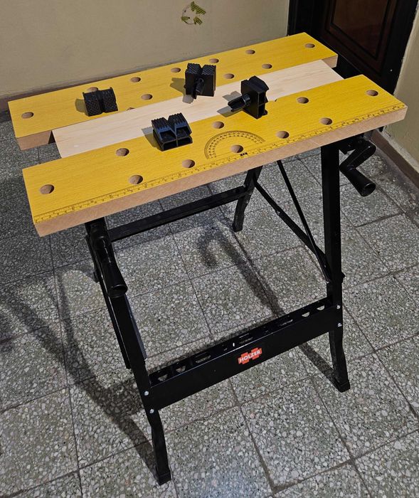 Banc masa de lucru Dedeman pliabil, capacitate max 150kg