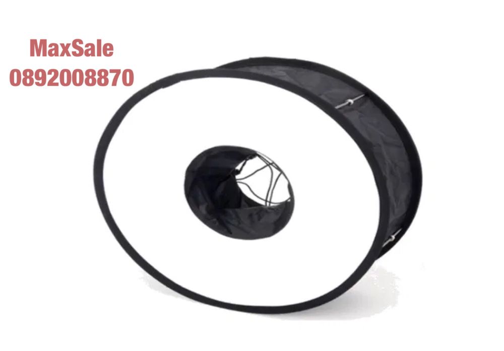 Рефлектор дифузер ръчна светкавица рингов софтбокс заснемане гр ...