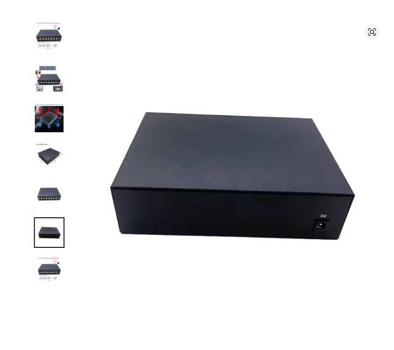 Нови и използвани 16-портови 10/100M Неуправляеми комутатори/суичове