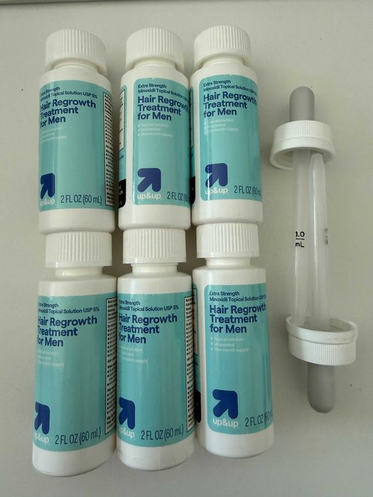 Tratament pentru regenerarea părului cu Minoxidil 5%