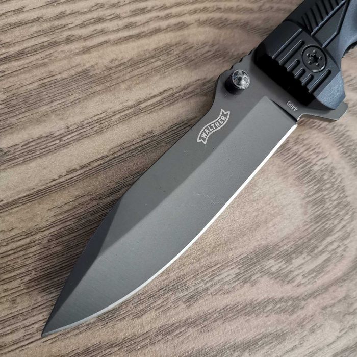 Сгъваем тактически нож с калъф Walther PPQ стомана 440C