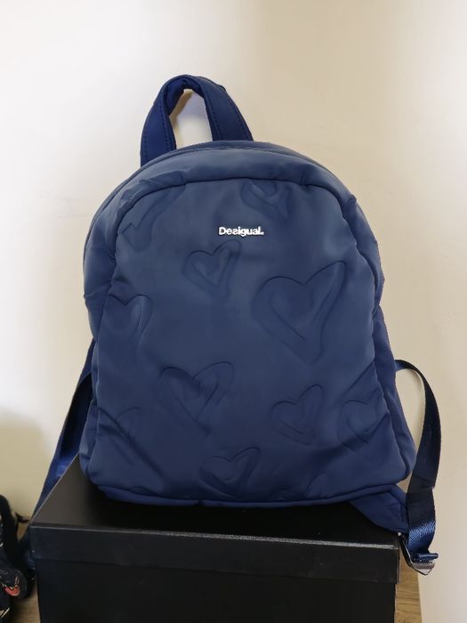 Desigual оригинална синя раница