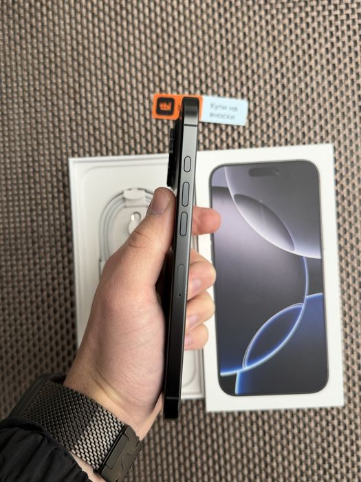 НОВ! 512Gb*ЛИЗИНГ* iPhone 16 Pro Max Black Titanium / Гаранция