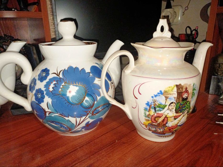 Чайник заварник ссср большой. (фарфор)