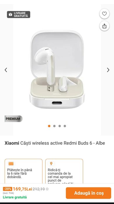 170 leiVând găști pe bluetooth