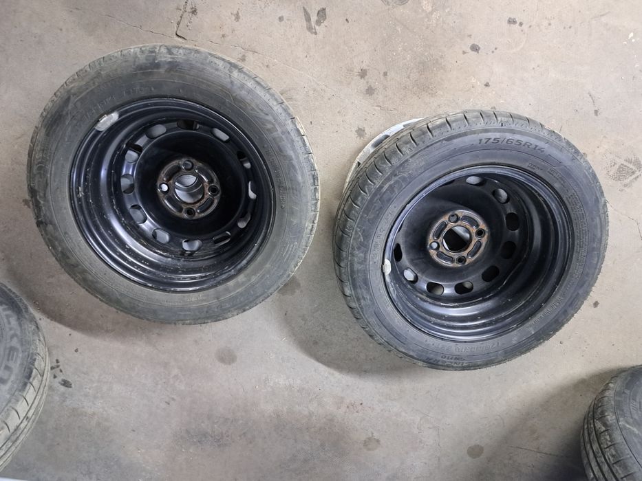 Set jante cu anvelope Falken impecabile 175 65 14 ford fiesta 2015