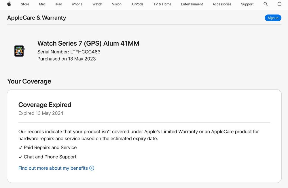 Apple Watch 7 41 Black