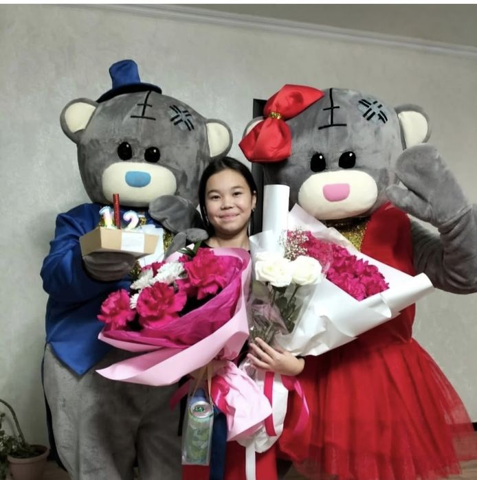 Тедди мишка прокат аренда, аниматор