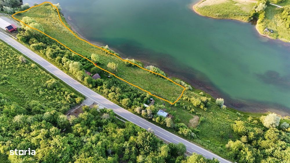 Teren unic de 5.000 m², chiar pe malul lacului Bezid