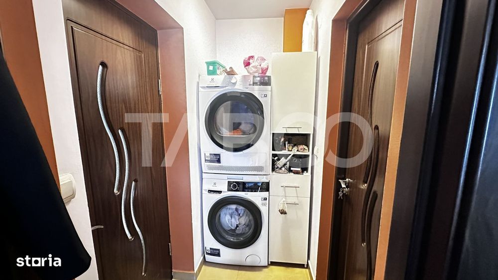 Apartament mobilat utilat 2 camere 2 locuri de parcare Calea Cisnadiei