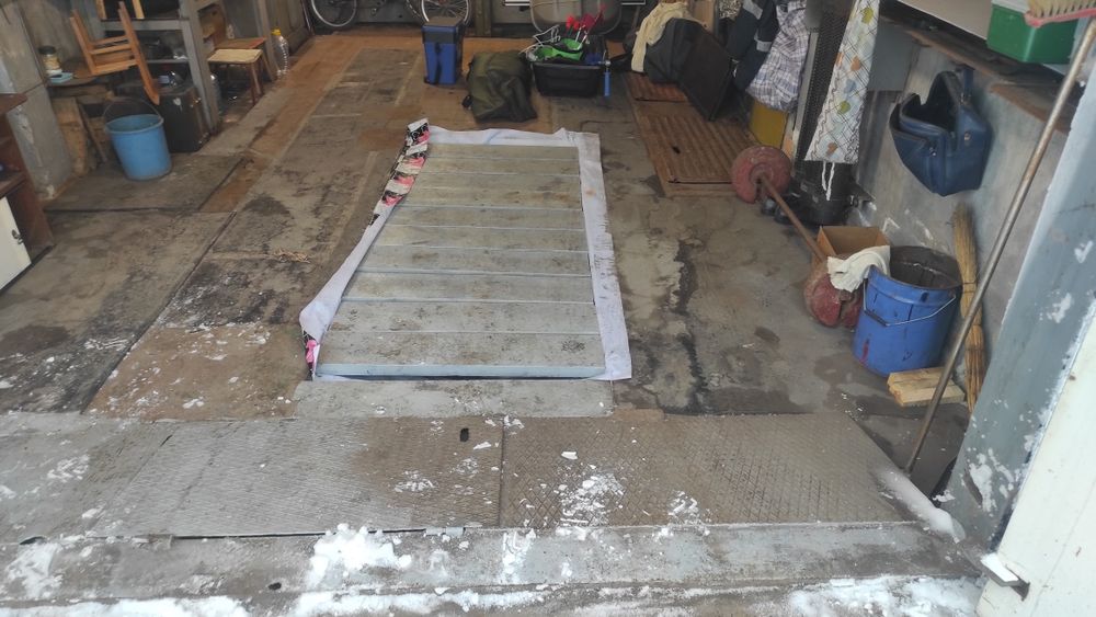 Гараж район РСУ общество За рулём.