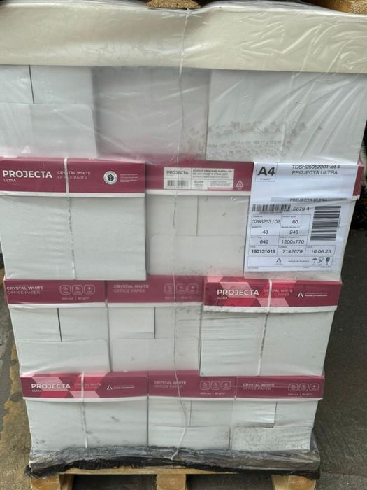 Бумага А4 оптом класс А белизна 162%