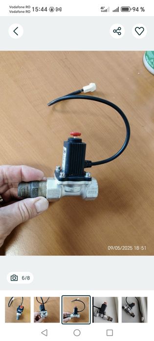 Valva  pentru închidere gaz