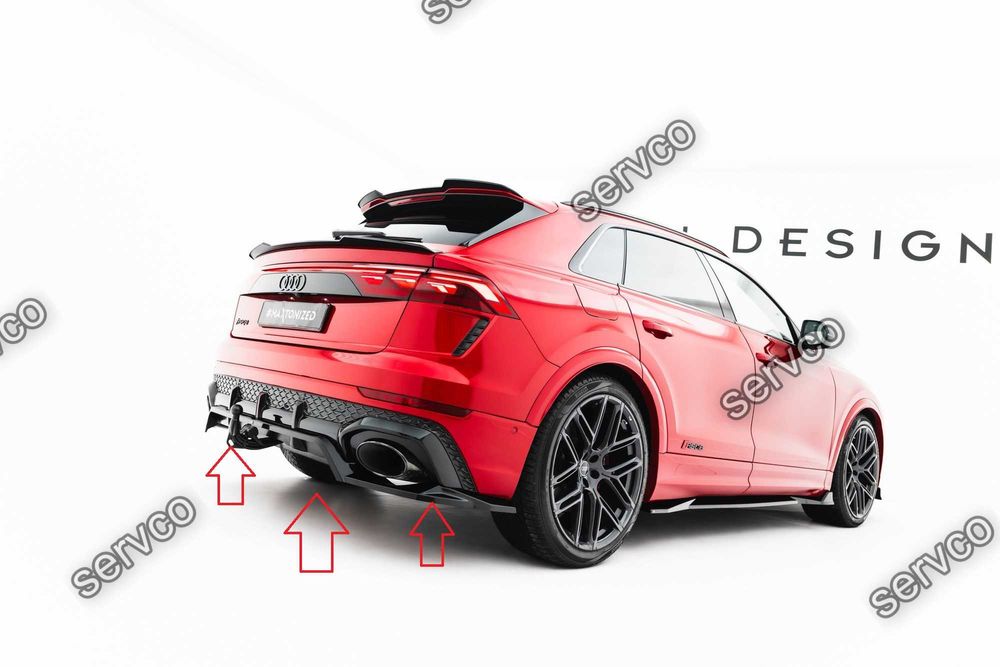 Prelungire bara spate Audi RSQ8 Mk1 Facelift 2023- v11 - Maxton Design