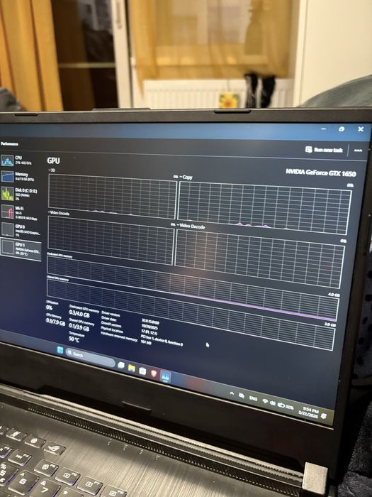 Laptop ASUS ROG Strix GTX 1650