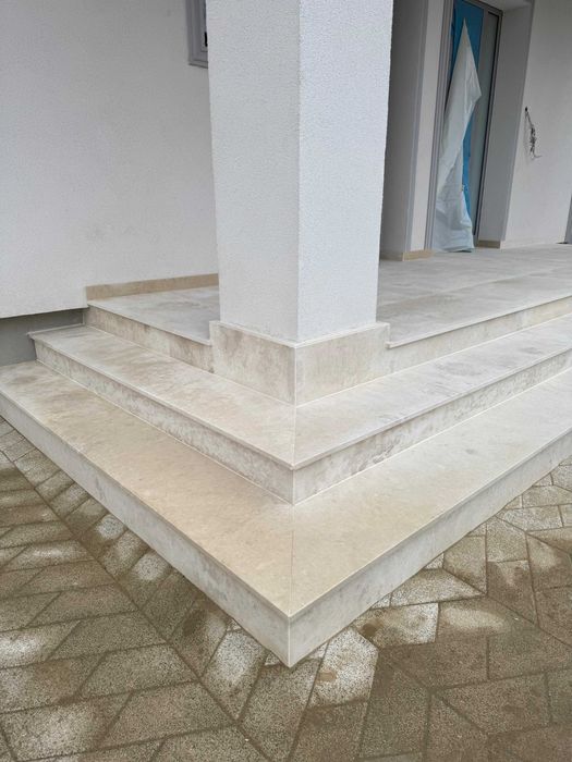 Marmura  pentru scari exterioare