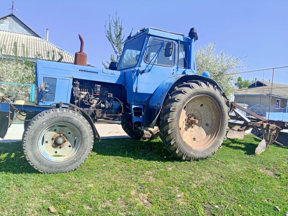 Трактор MTZ -80, чизель , пальник