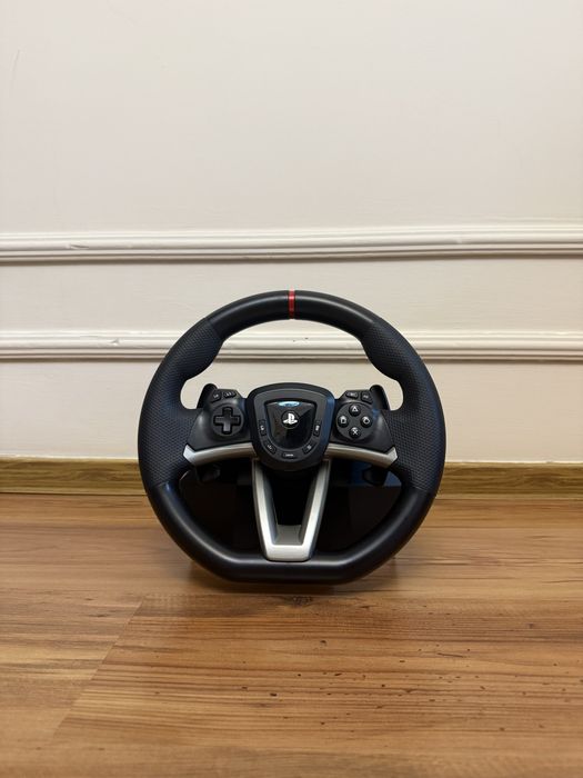 PlayStation 5(дисковой)+ игровой руль + 17 игр