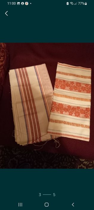 Ткань льняная на занавески СССР