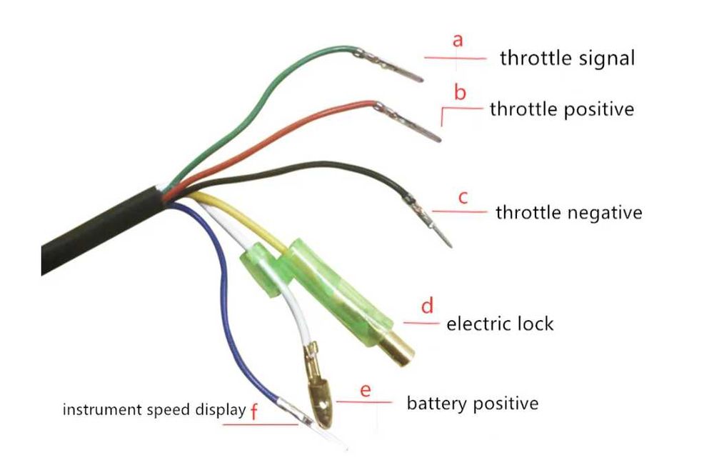 acceleratie cu maner display si contact trotinete,biciclete electrice