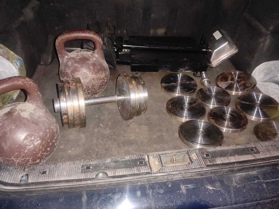 Разборные гантели и гири