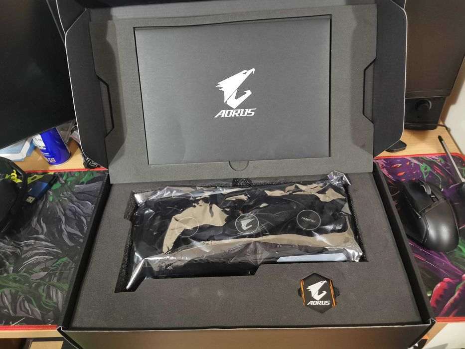 Видео карта AORUS GeForce RTX 3070 MASTER 8G