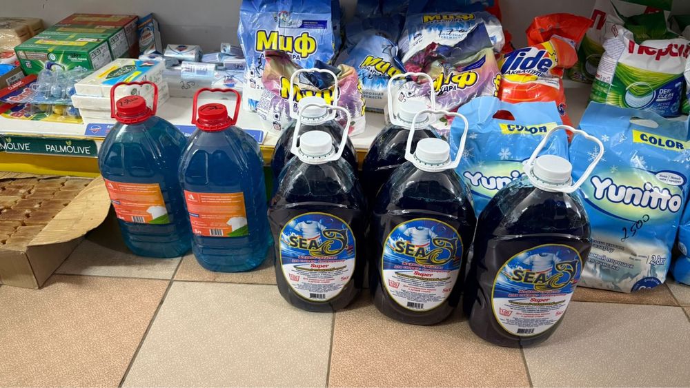 жидкие средства для стирки