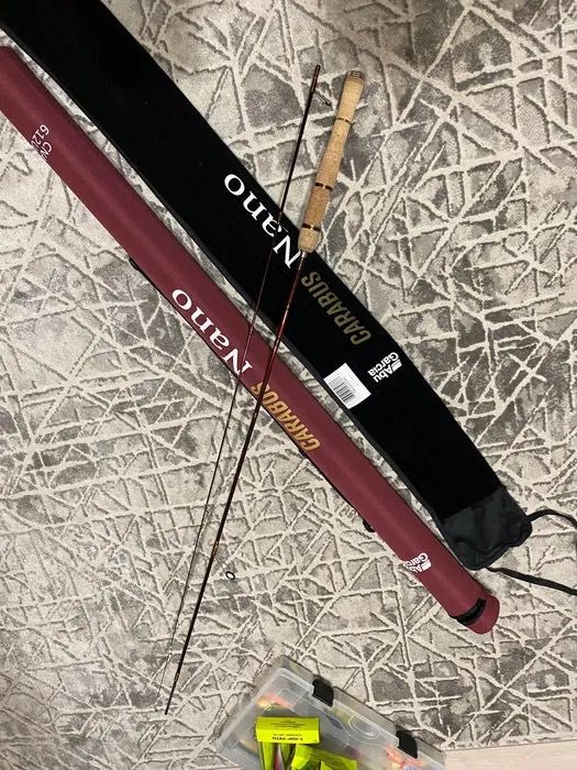 Lansetă Abu Garcia Carabus Nano CNA 1.85m / 0.8-4g