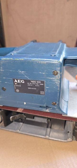 AEG HBS 100 slefuitor cu bandă