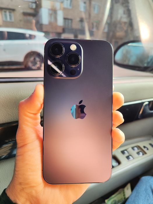 Apple iphone 14 pro max deep purple 256 gb ideal