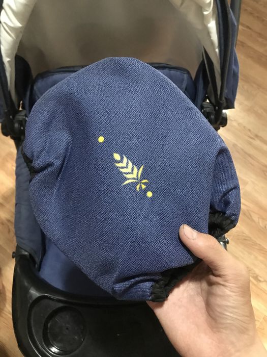 Каляска синяя кок