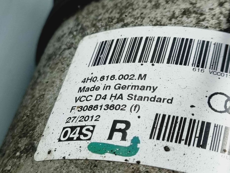 Perna aer dreapta spate Audi A8 D4 (4H2, 4H8, 4HC, 4HL) [Fabr 2009-201