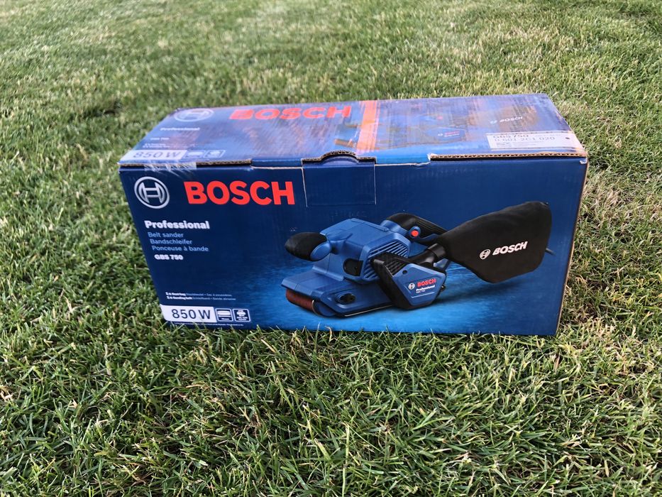 Slefuitor cu banda, Bosch Professional GBS 750, 850 W