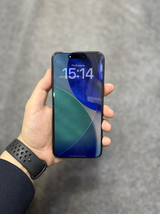 Iphone 15 pro max/256Gb/Black/87% battery/ Sim E-sim