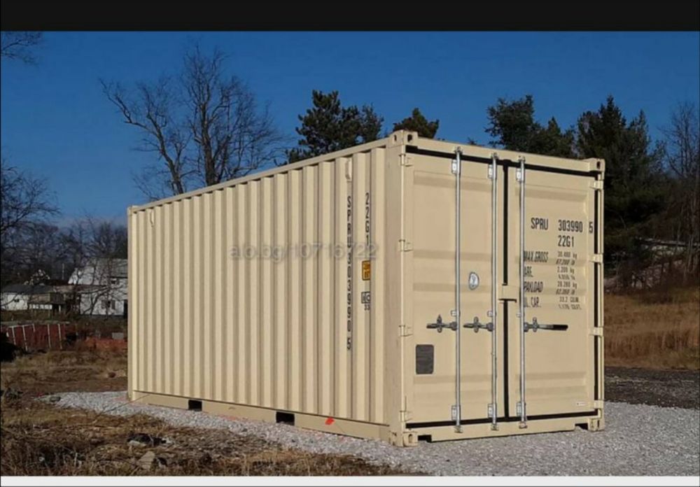 Морски контейнер 20 фута под наем