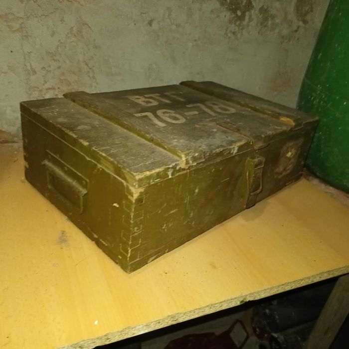 сандък голям военен