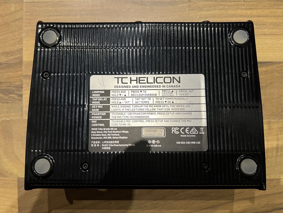 Вокален и китарен процесор TC Helicon Play Acoustic