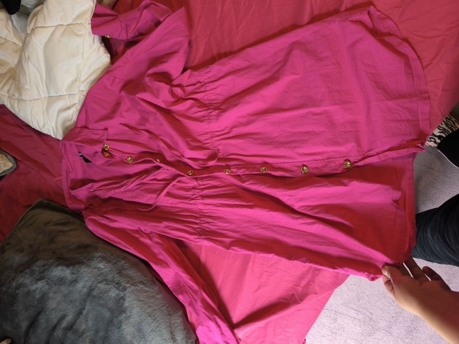 Риза розова 42 размер