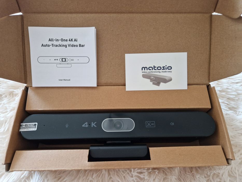 Cameră Noua pentru videoconferințe Matosio EagleBar Pro2, cameră 4K